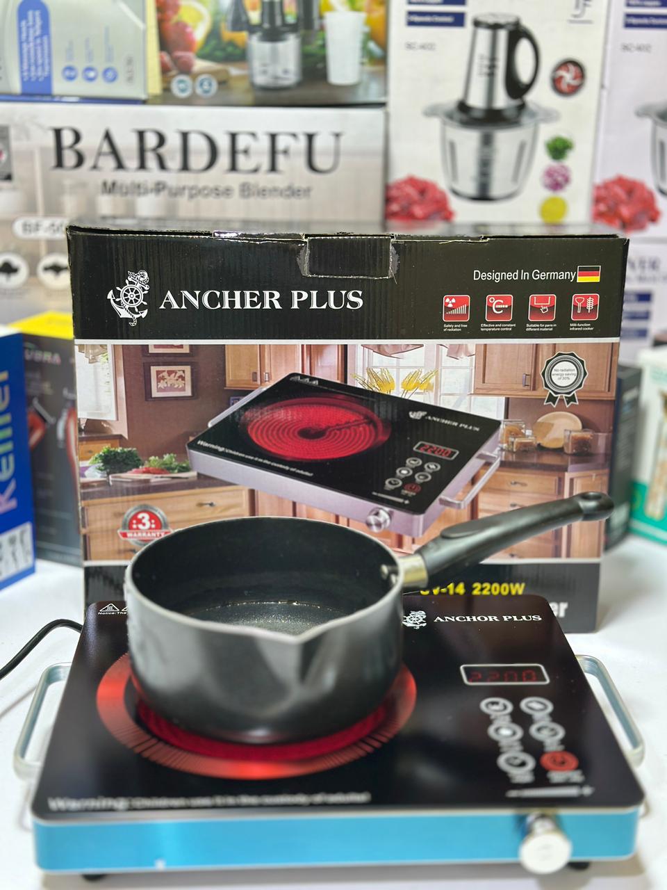 Ancher Plus 2200 Watt Hotplate �High-Power Electric Cooking Solution