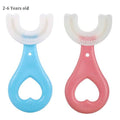 Baby Toothbrush Children's Teeth Cleaning Brush Kids U-Shaped Toothbrush Mouth Oral Cleaning Brush
