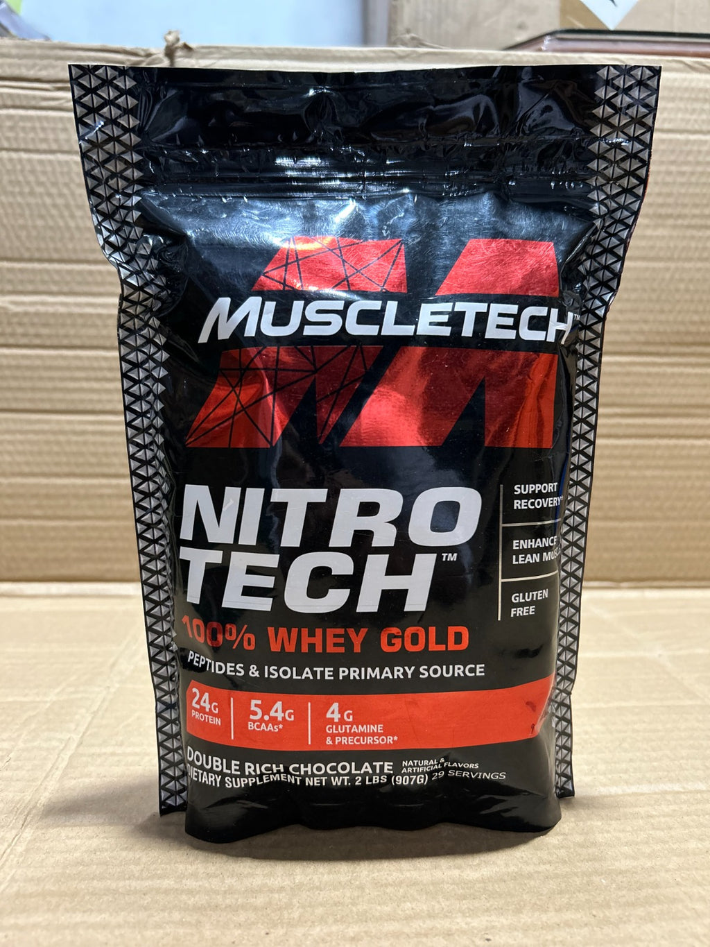 MUSCLETECH NITRO-TECH 100% Whey Gold Protein Powder 2lbs �Premium Whey Blend for Muscle Recovery & Lean Muscle Support
