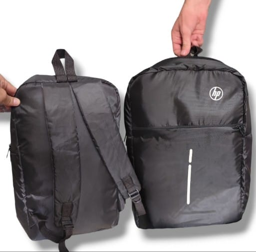 HP Lightweight Water Resistant Laptop Backpack Black Durable Quality Reliable Utility Comfortable Carry Stylish Design