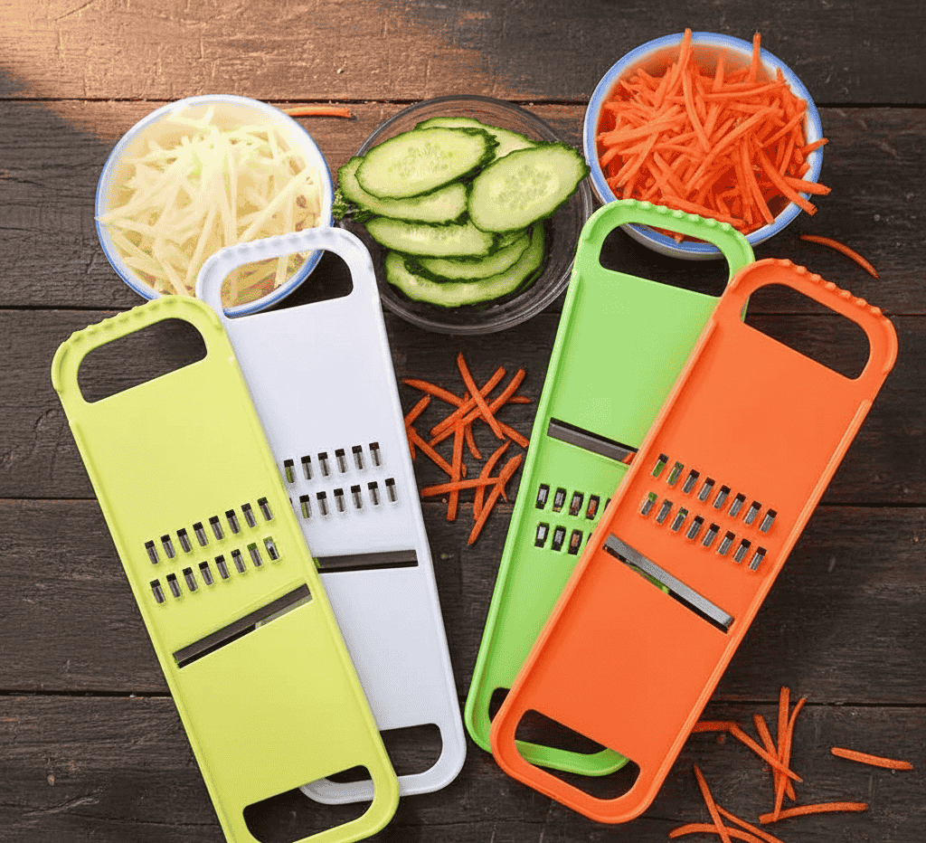 Handheld Stainless Steel Vegetable Mandoline Slicer and
