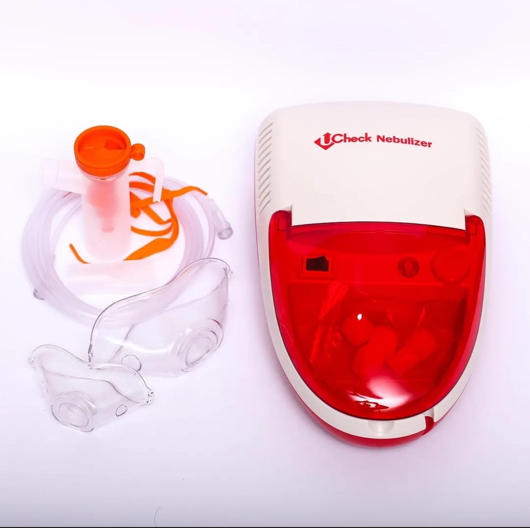 U Check Nebulizer Machine �Compact Inhaler for Infants, Children & Adults with Nebulizer Mask and Accessories