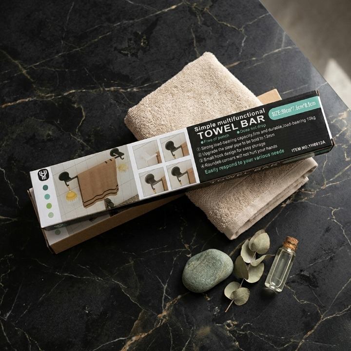 Simple Multifunctional Towel Bar – photo 2