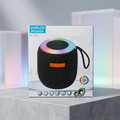 SH-309 Mini Wireless Speaker �Portable Bluetooth Sound Box with RGB LED Light & TWS Support (Small Size)