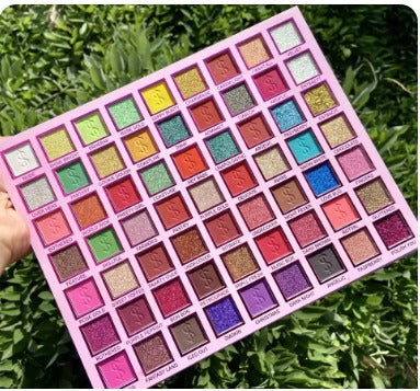 63 colors Eye shadow palette High quality Long Lasting High pigmentation Water proof make up kit