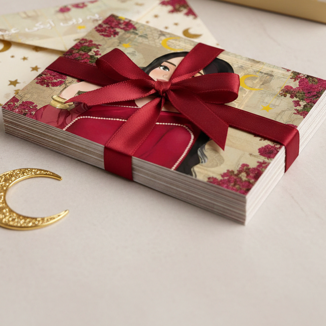 Eidi Card Pack of 9 �Festive Money & Gift Giving Cards for Eid