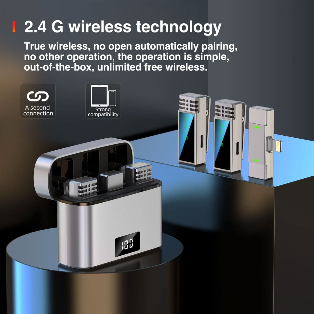 Jmary 100% Original Mw-15 2.4G Wireless Microphone
