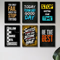 Set of 6 Premium Wall Art Photo Tiles �Modern Home Decor Sets 8x11