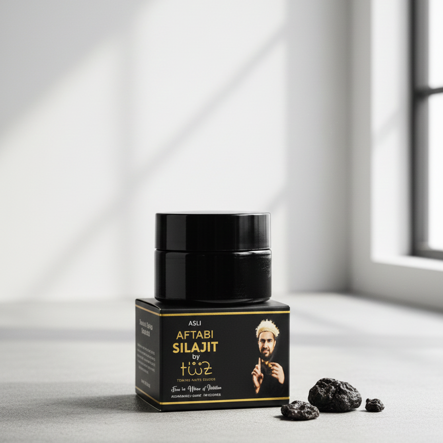 ASLI AFTABI SHILAJIT by T W Z: Pure Himalayan Gold Resin - Traditional Ayurvedic Supplement for Wellness, Energy, and Vitality (30g)