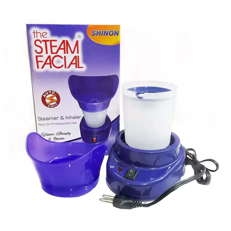 Shinon Face Steamer & Inhaler 2-in-1 | Steam Facial Machine Electric | Sauna Spa Nebulizer Home Facial