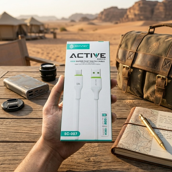 SOVO Type-C Fast Charging Data Cable �Quick Charge USB Cable for Android Devices �High-Speed Charging and Data Transfer �Durable Build �1 Meter Length �Universal Compatibility with Smartphones