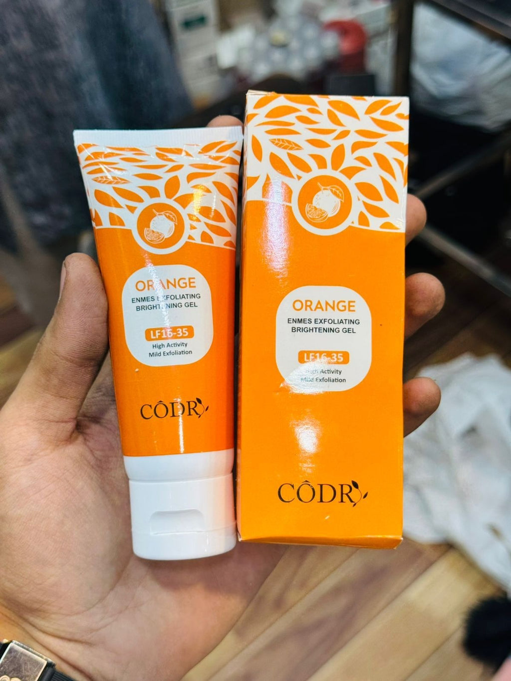 Orange Enzyme Exfoliating Gel | Brightening, Nourishing & Citrus Skincare For Radiant, Glowing, Healthy Skin 50ml