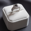 Sparkling Zircon Rings For Women | Stylish Crystal Design Fashion Jewelry For Daily And Party Wear PXJ-133 (Pink)