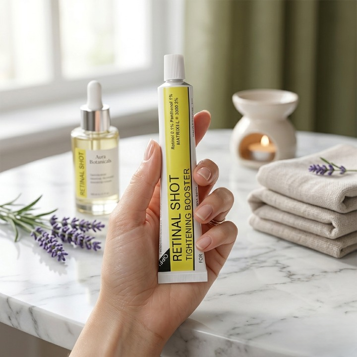 Celimax The Vita A Retinal Shot Tightening Booster �0.1% Retinal, Matryxyl 3% | Pore Minimizer, Anti-Wrinkle, Firming Booster| 30ml