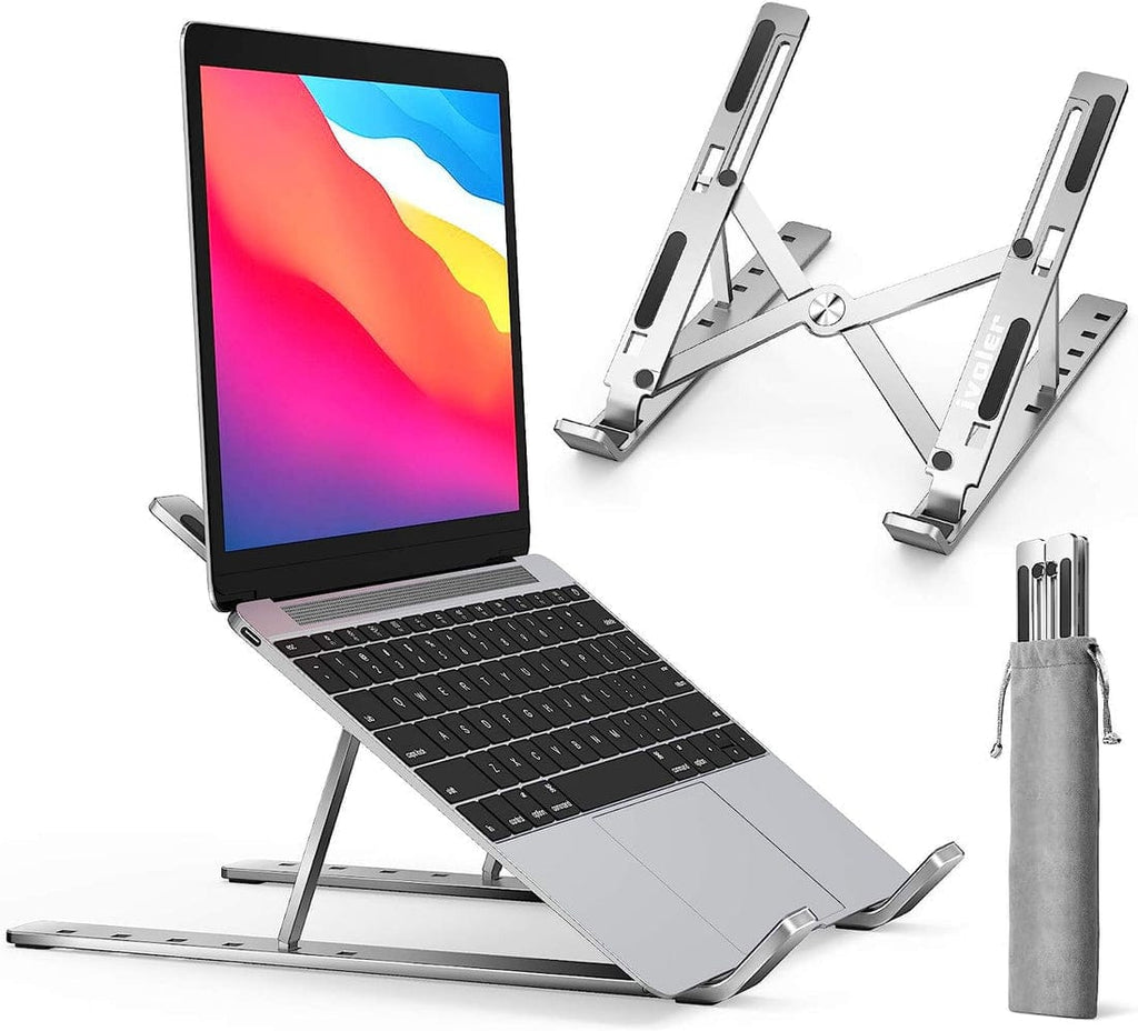 Folding Adjustable Steel Laptop Stand