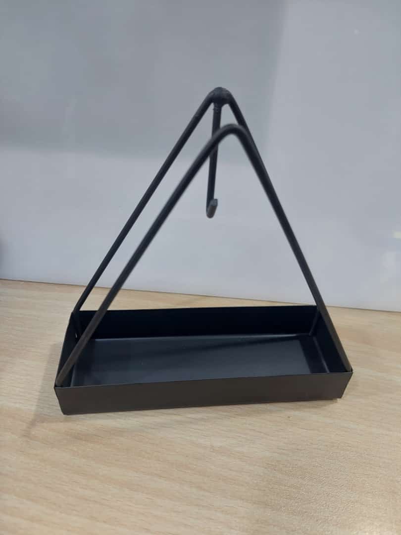 Mosquito Coil Holder Incense Burner Decorative Ornament Craft  Triangle (Only black)