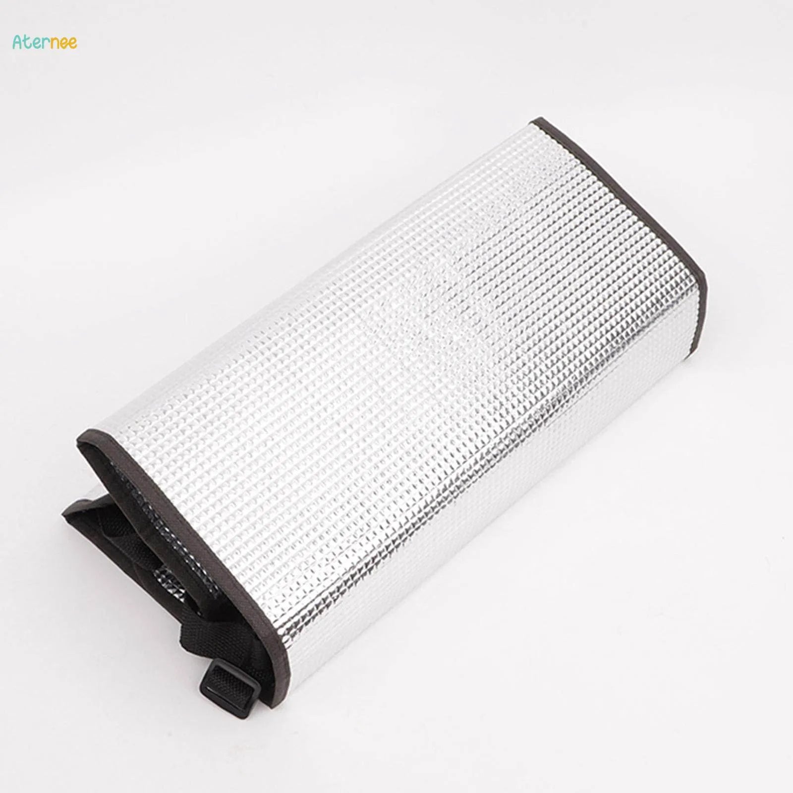 AC Outdoor Unit Sunshade Cover 3mm �Silver Foil Reflective Heat Shield & Dust Protector for Air Conditioner External Units  With Clip