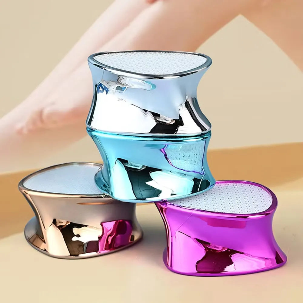 Crystal Glass Pedicure Rasp | Foot File Grinder | Callus Remover | Portable Mini Beauty Epilator ( Random Color)