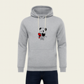 Premium Grey Bear Print Hoodie for Men & Boys �Summer Casual Collection