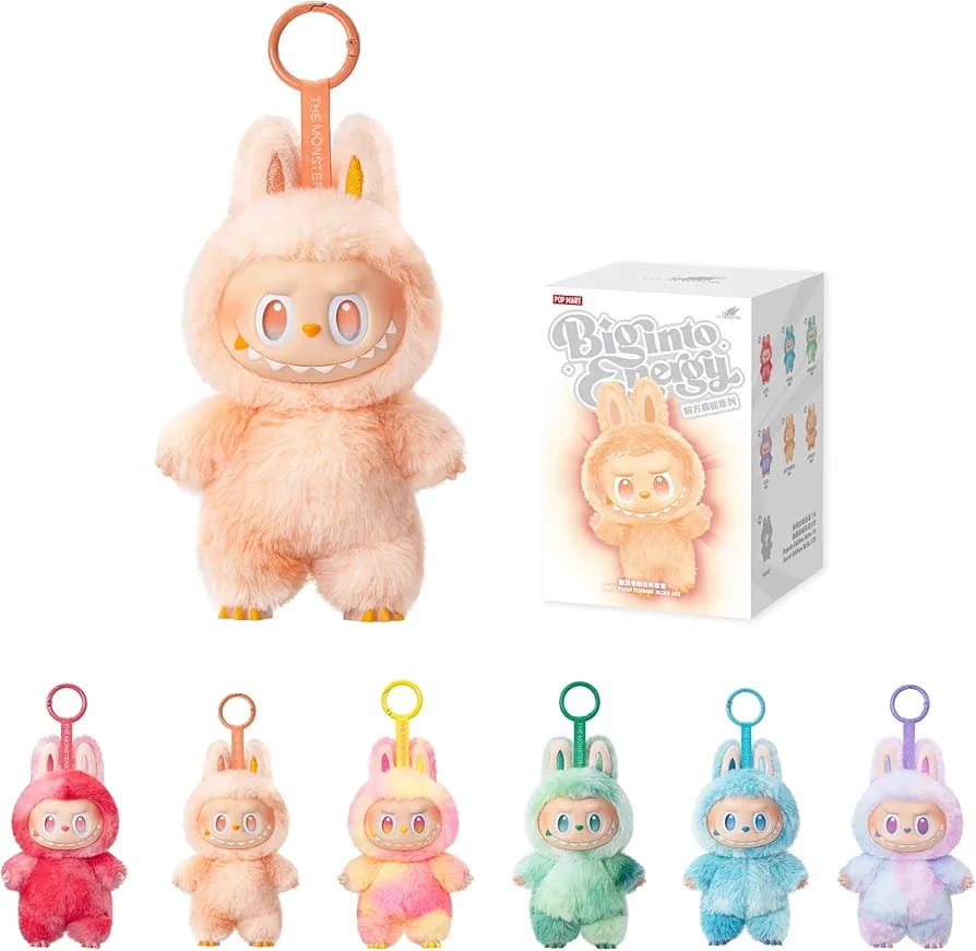 LABUBU Plush Blind Box Doll Keychain