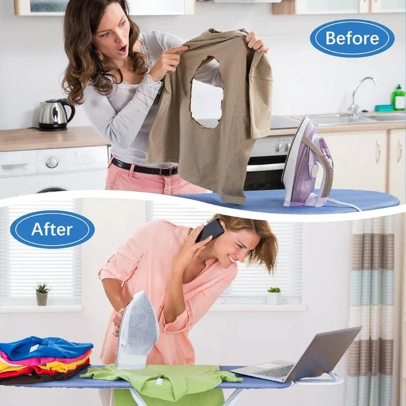 Iron Cover Protector �Non-Stick, Heat-Resistant Ironing Shoe for Clothes Protection, Prevents Scorch Marks & Ensures Smooth Ironing