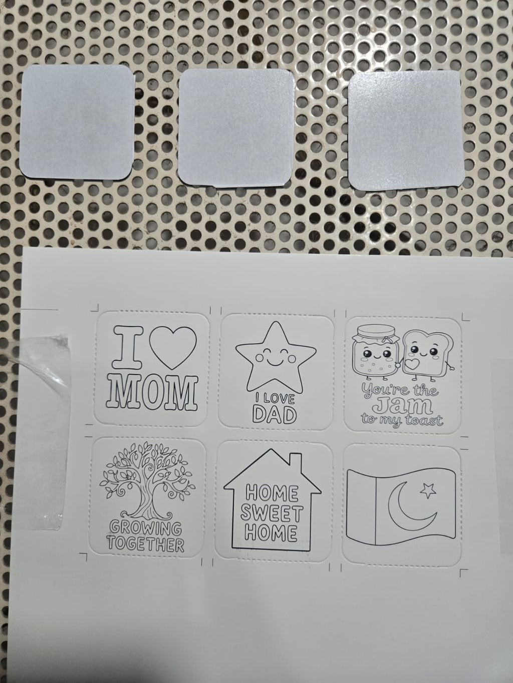 DIY Fridge Magnet Paint Kit