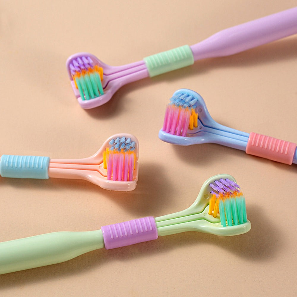 Three-Sided Soft Hair Toothbrush – photo 3