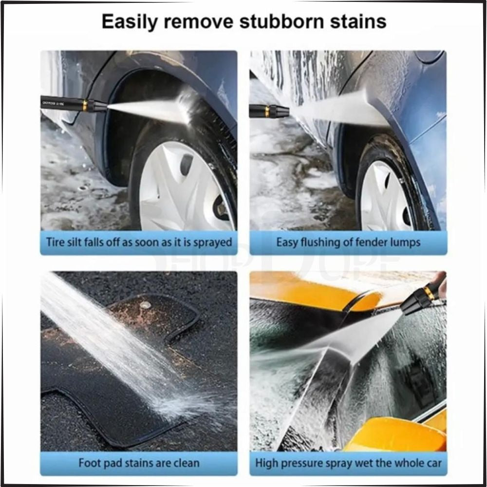High Pressure Metal Brass Adjustable Nozzle Water Spray Gun Versatile Tool For Garden And Cleaning