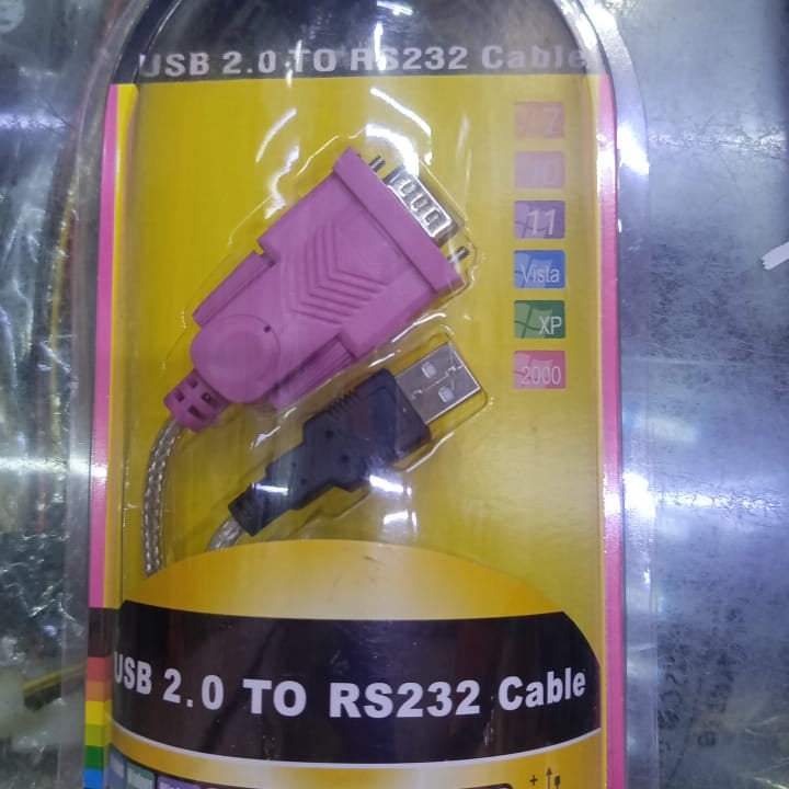 Usb 2.0 To Rs232 Serial Db9 9 Pin Male Cable Pl-2303 Converter Adapter
