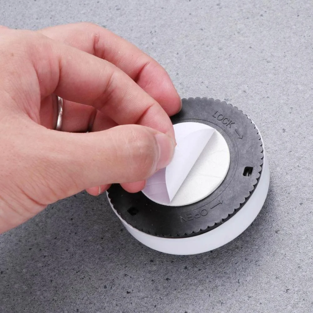 1 Pc Mini Wireless 3 LED Push