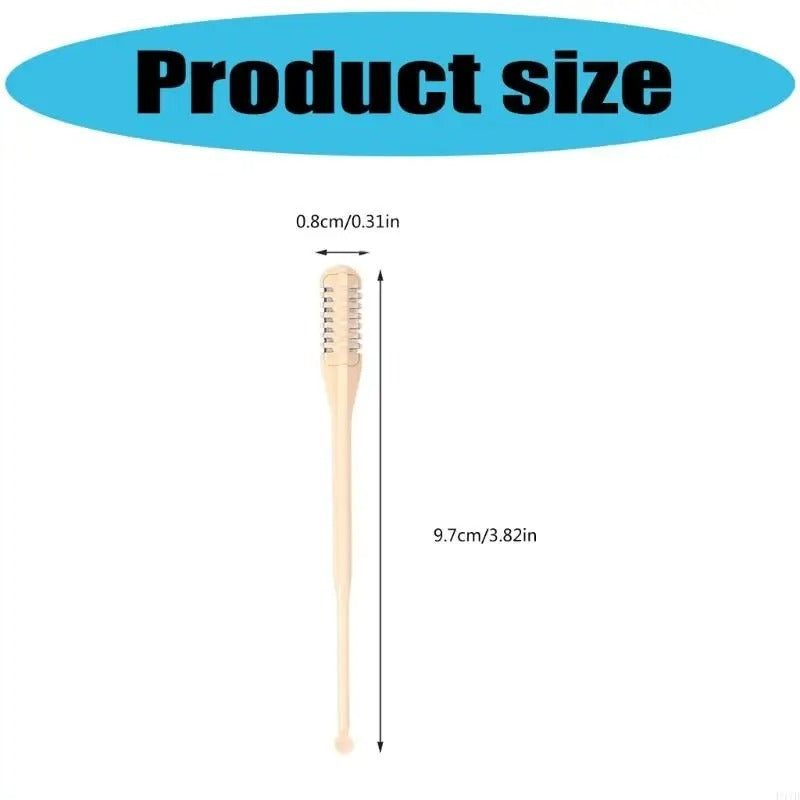 Pack of 1 Double-Sided Manual Nose Hair Trimmers �Safe &amp; Painless Grooming Tool for Men &amp; Women