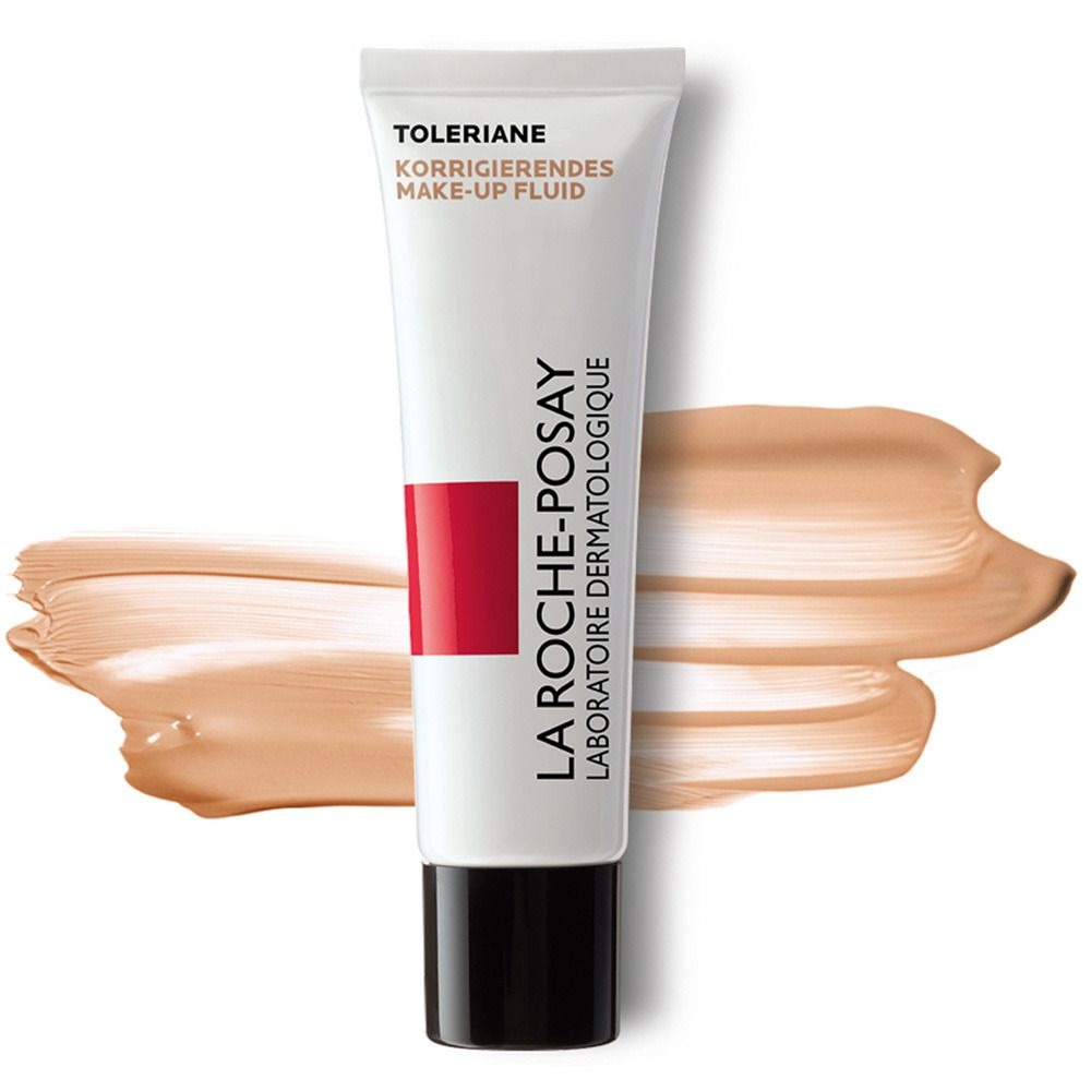 La Roche-Posay Toleriane Corrective Liquid Foundation SPF 25 �High-Coverage, Lightweight Makeup for Sensitive Skin - 30ml �Shade: Ivory
