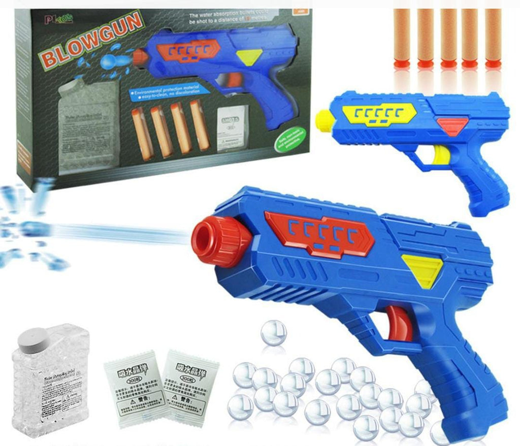 Action ToyGun 2-in-1 | Soft Dart & Water Ball Shooter | Kids Summer Toy | Safe Non-Toxic Plastic