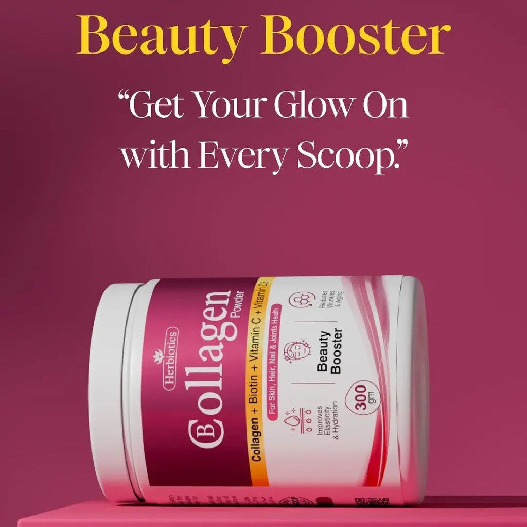 Collagen Anti-Aging Powder Drink | Skin Health & Beauty Supplement for Glowing Skin - 200Gram