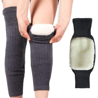 Deluxe Thermal Knit Knee and Leg Warmers (1 Pair) | Essential Winter Protection & Joint Comfort for Women | Knee Warmer For Women | Knee Warmer For Winters
