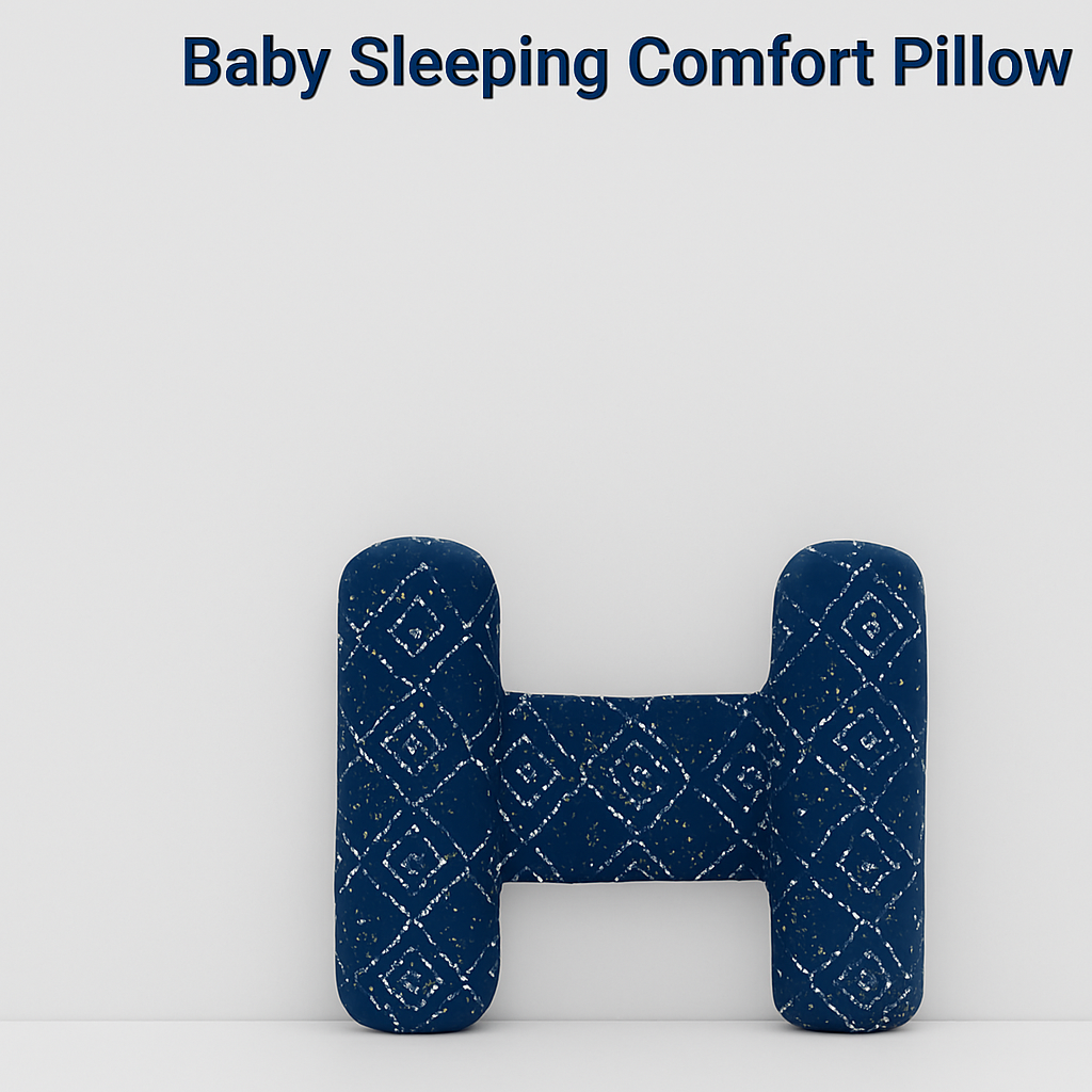 Baby Sleeping Comfort Pillow �Soft Support Pillow For Infants �Ergonomic Shape For Head, Neck And Back �Breathable And Washable Fabric