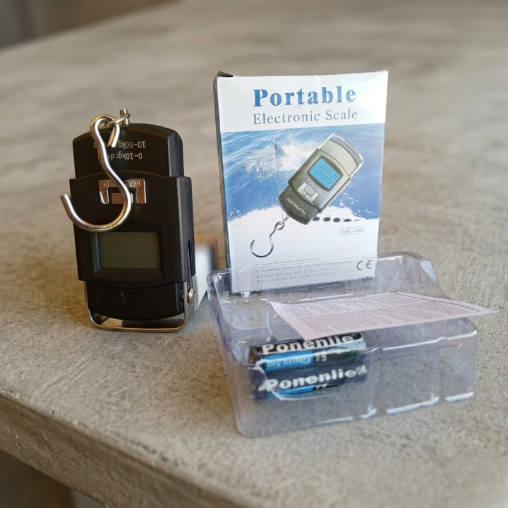WH-A08 Portable Electronic Scale �50kg Digital Hanging Luggage Scale