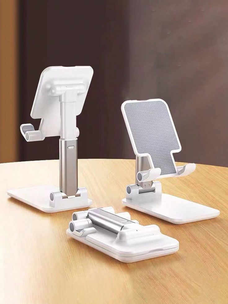 Premium Foldable Desktop Stand �Adjustable Height & Multi-Angle Portable Mount for All Mobiles & Tablets