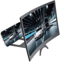 12-Inch Mobile Screen Magnifier �HD Phone Display Amplifier for Movies & Gaming