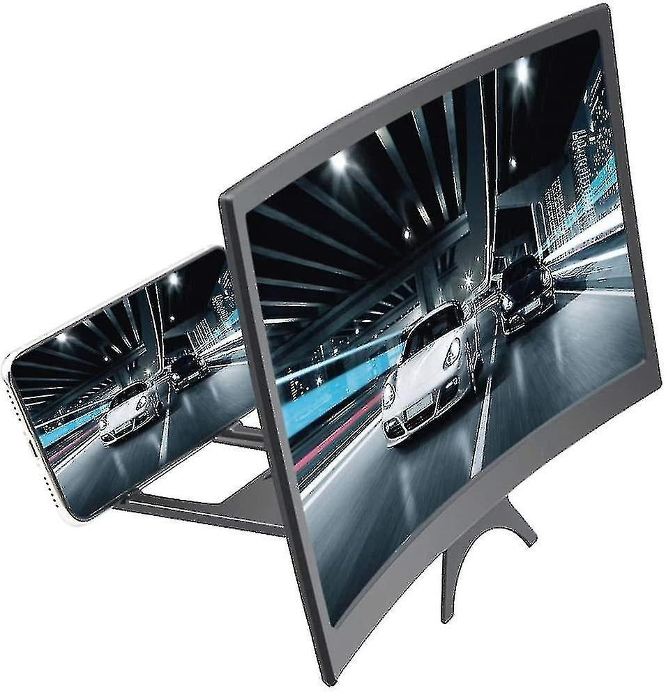 12-Inch Mobile Screen Magnifier �HD Phone Display Amplifier for Movies & Gaming