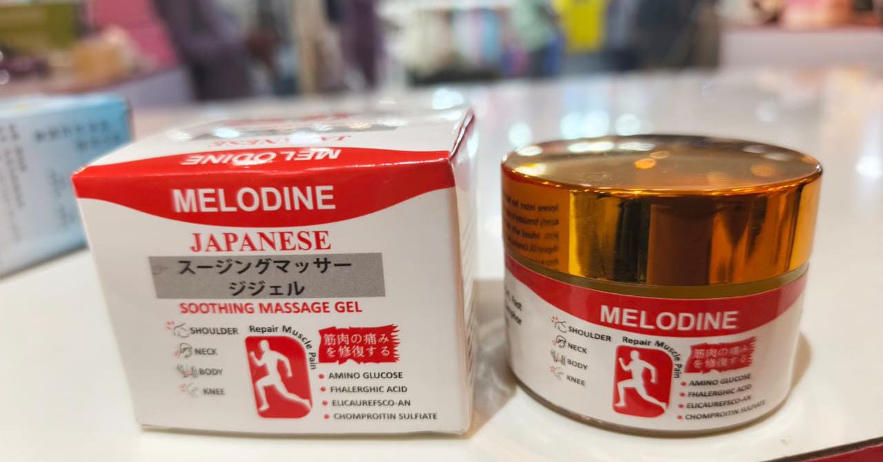 MELODINE Japanese Soothing Massage Gel �Fast-Absorbing Herbal Relief for Muscle & Joint Pain (Neck, Back, Knee, Shoulder 30gram