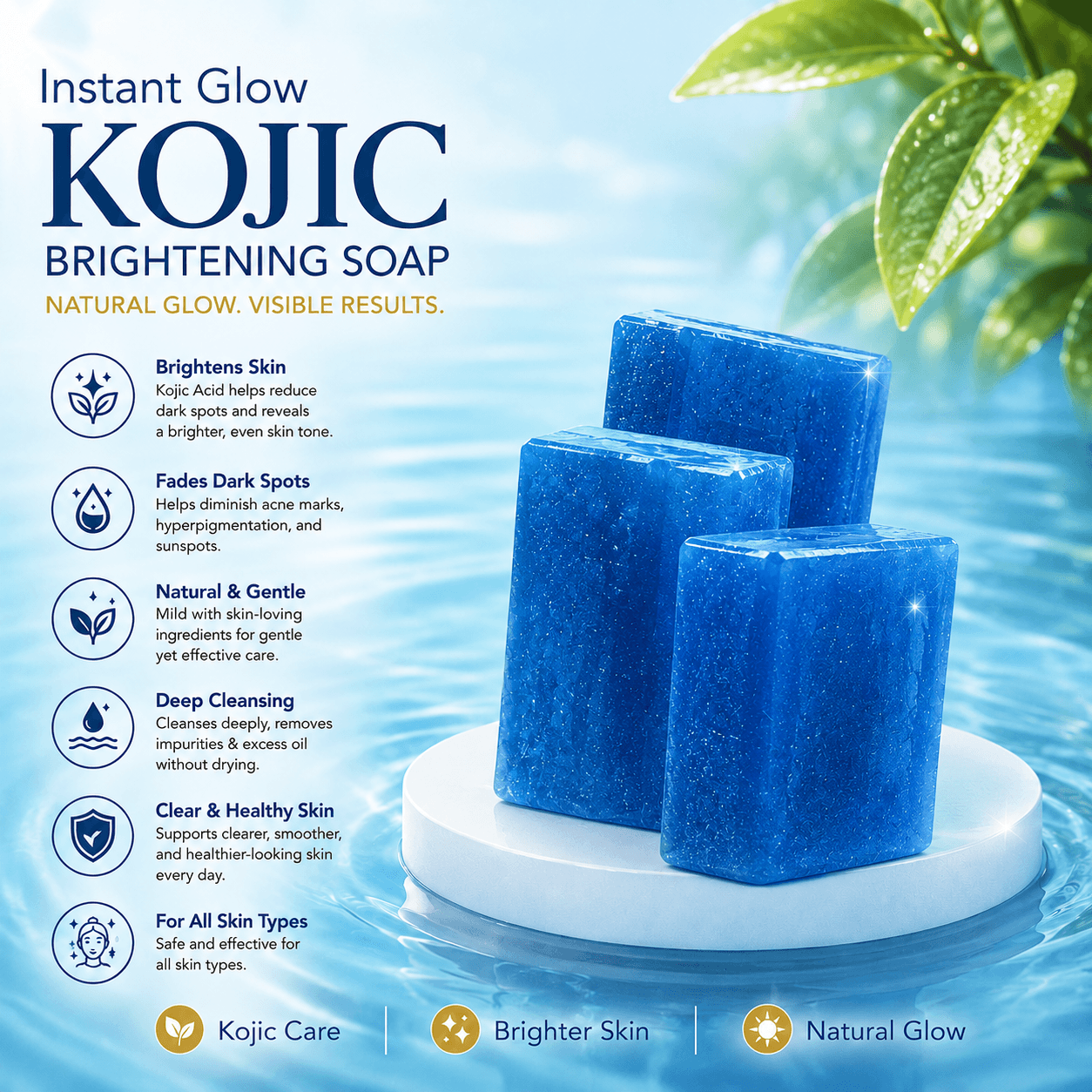 Instant Glow Kojic Brightening Soap