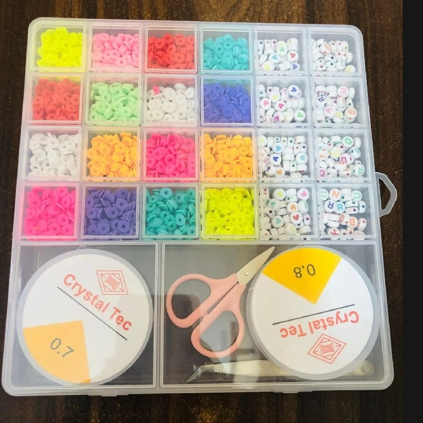 DIY Beads Box �Colorful Beads Set for Necklace & Jewelry Making