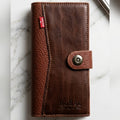 Pure Leather Wallet for Men �Slim Bifold Genuine Leather Wallet