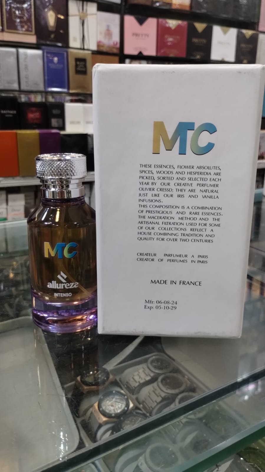 MTC Allureza Intenso Perfume Bold Elegance In Every Spray Premium Long Lasting Fragrance | 100ml