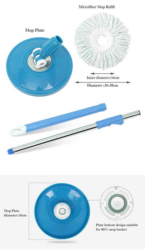 360 Degree Rotating Spin Mop – photo 1