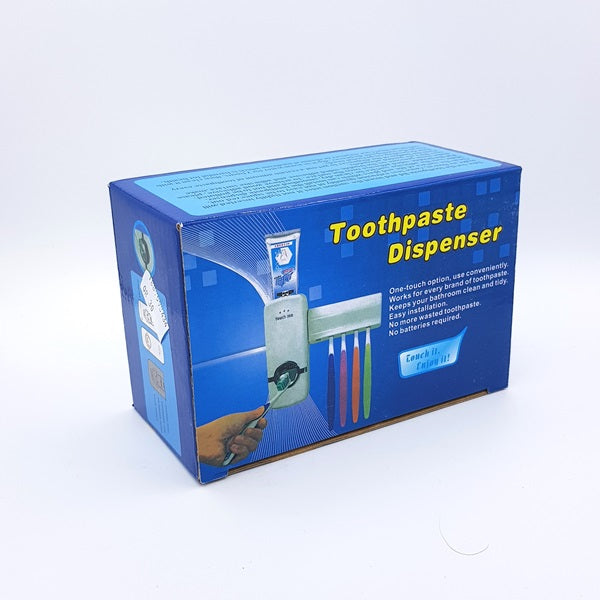 Toothpaste Dispenser With 5 Brush Holder Wall – photo 4