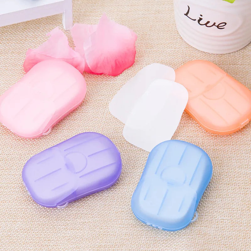 Portable Outdoor Travel Soap Paper Washing Hand – photo 4