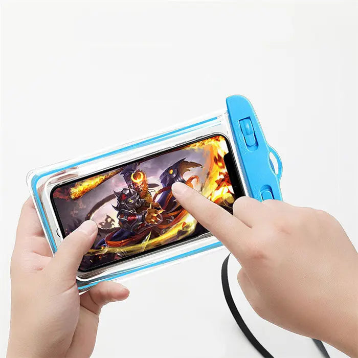Water Proof  Cover Bag for Mobile - Max screen size could be 6.2 inches - Random Color