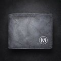 M Men's Premium Leather Wallet